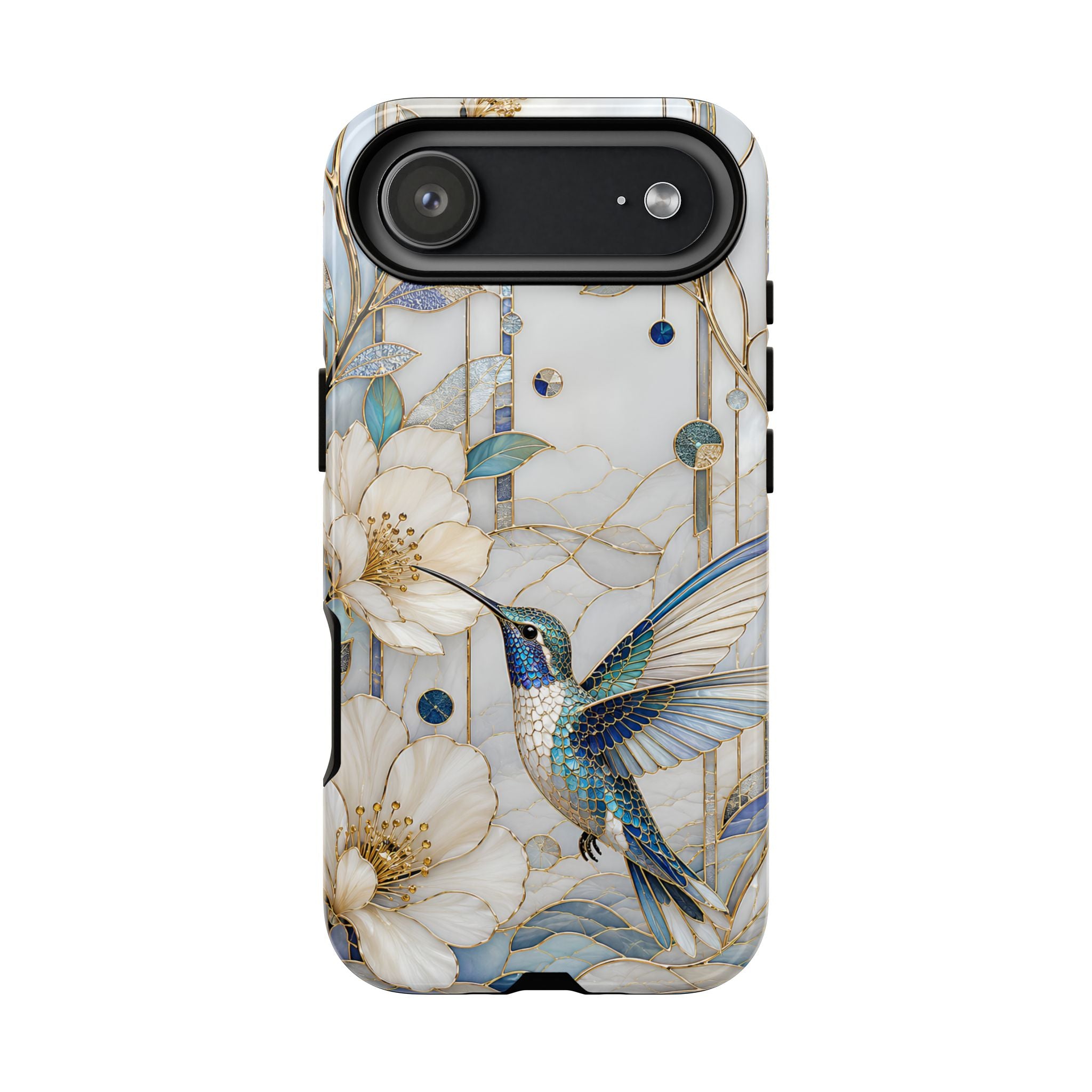 Hummingbird Magnolia iPhone Case | Floral Bird iPhone Case