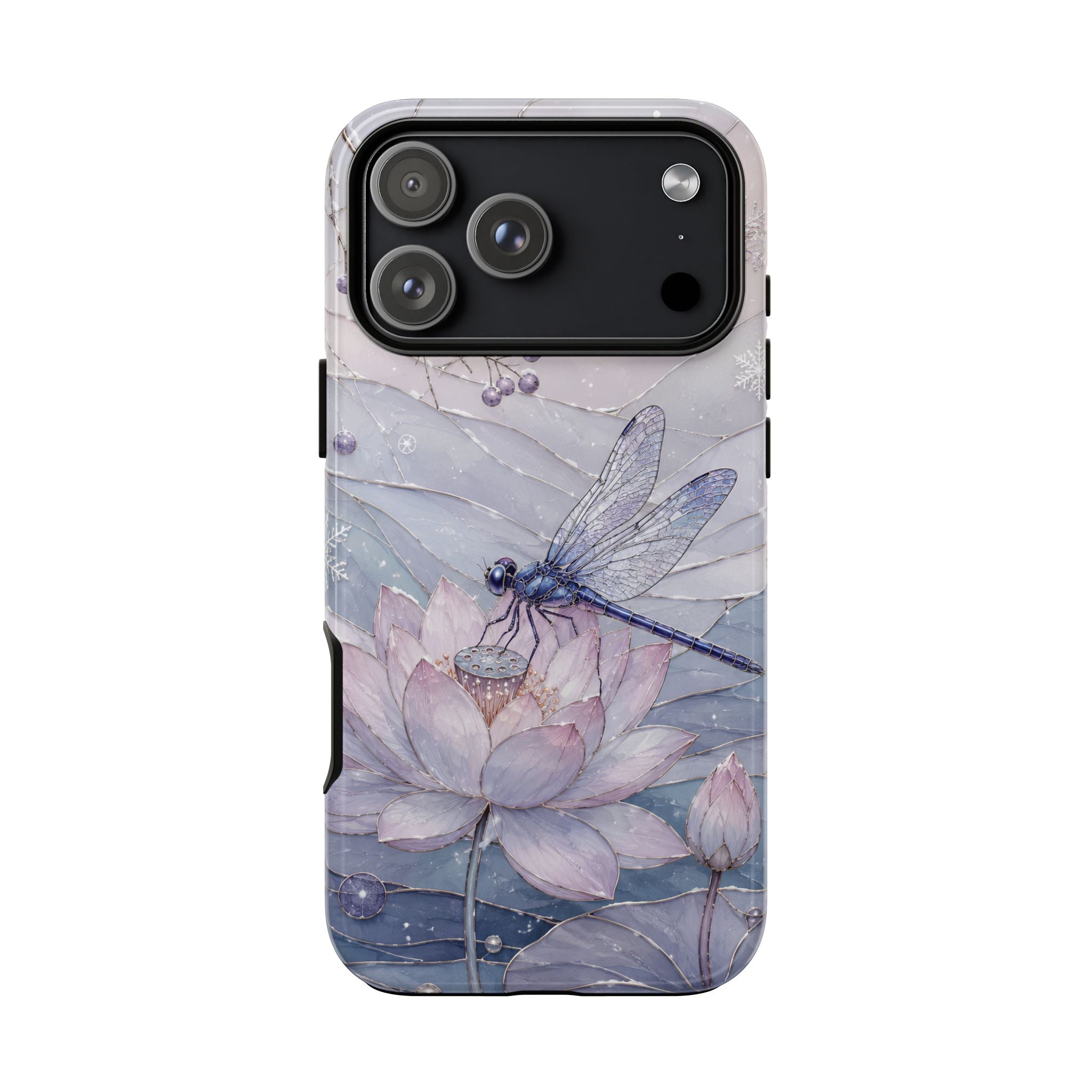 Lotus Dragonfly iPhone Case | Water Lily iPhone Case
