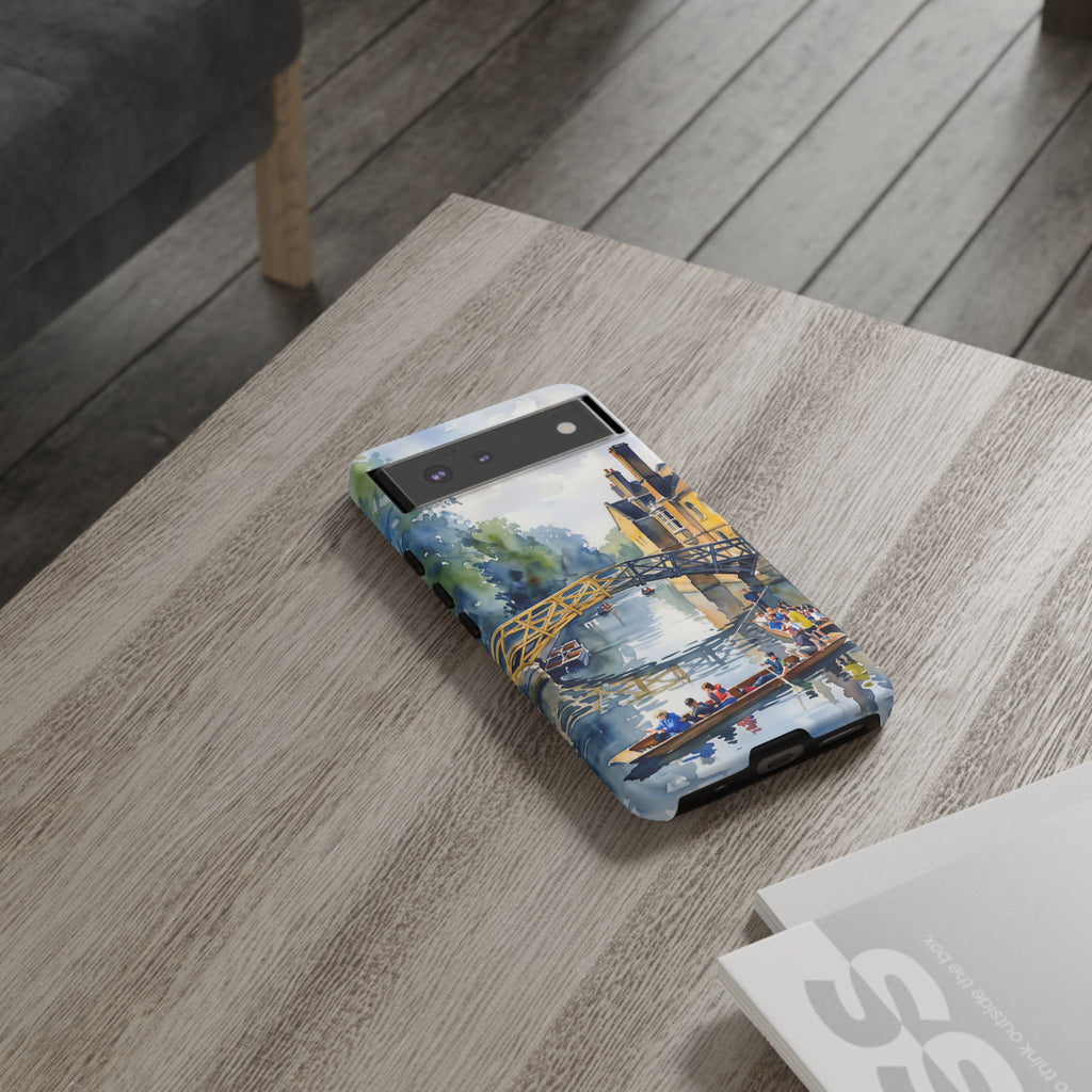 British Heritage Google Pixel Phone Case | Cambridge Mathematical Bridge