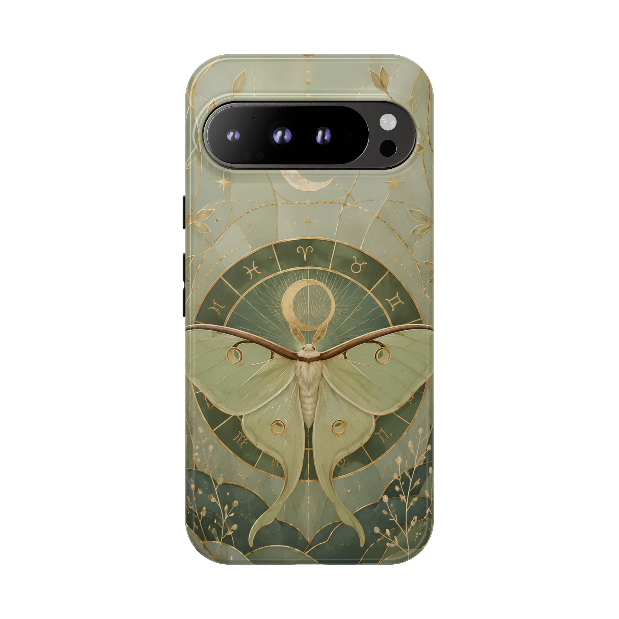 Luna Moth Google Pixel Phone Case | Celestial Moth Phone Case