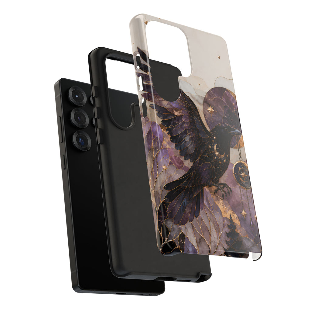 Raven Samsung galaxy Phone Case | Gothic Bird Phone Case