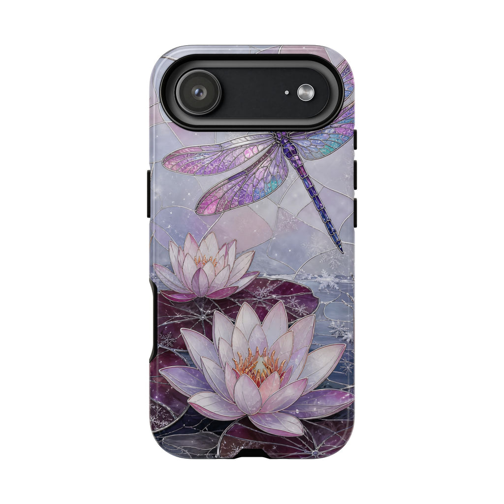 Dragonfly iPhone Case | Lotus Flower iPhone Case