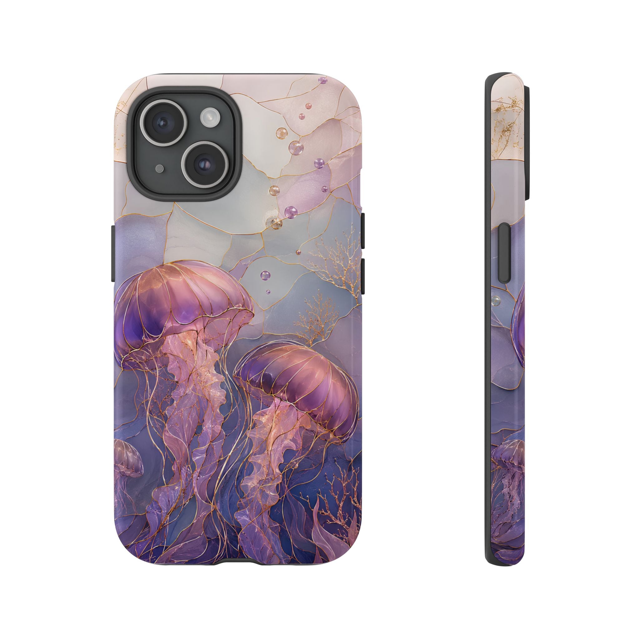 Jellyfish iPhone Case | Stained Glass Ocean iPhone Case