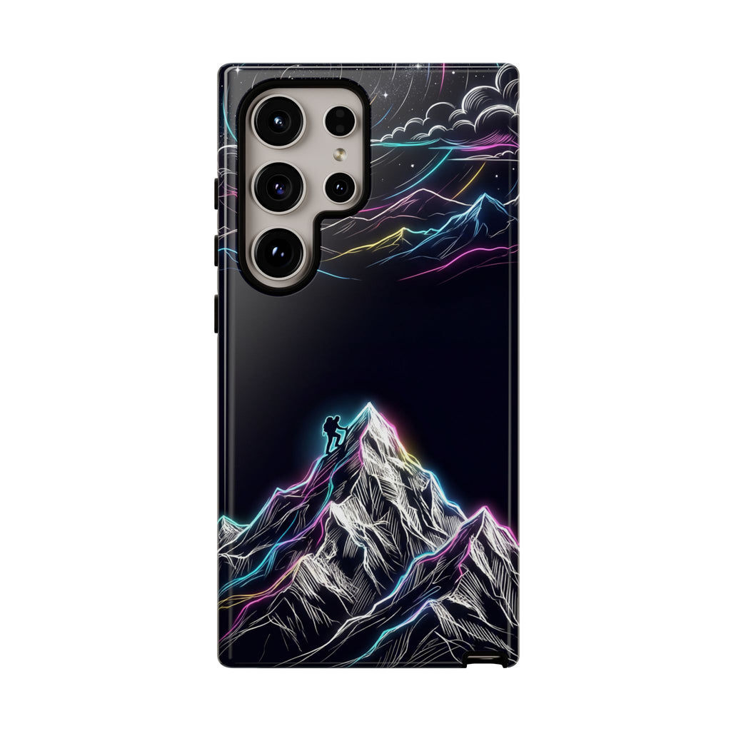Cover Protettiva Samsung Galaxy Neon Monte Everest | Scalatore Cosmico Scuro