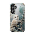 Barn Owl & Butterflies Tough Samsung Galaxy Case