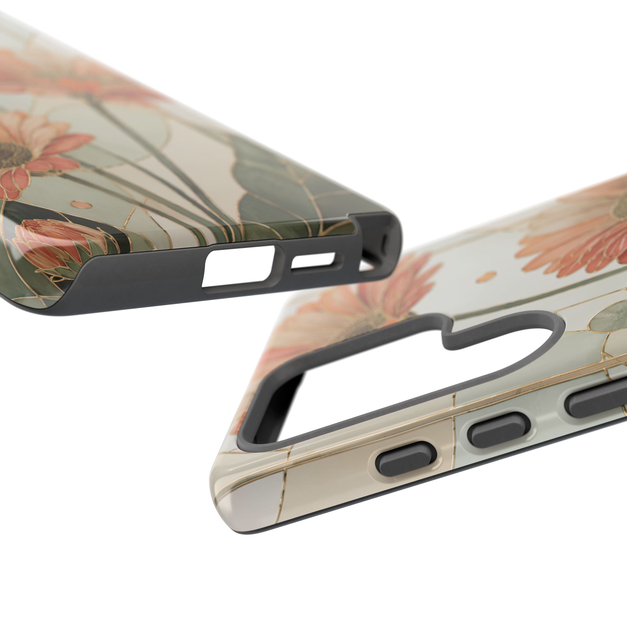 Gerbera Daisy iPhone Case | Stained Glass Floral iPhone Case
