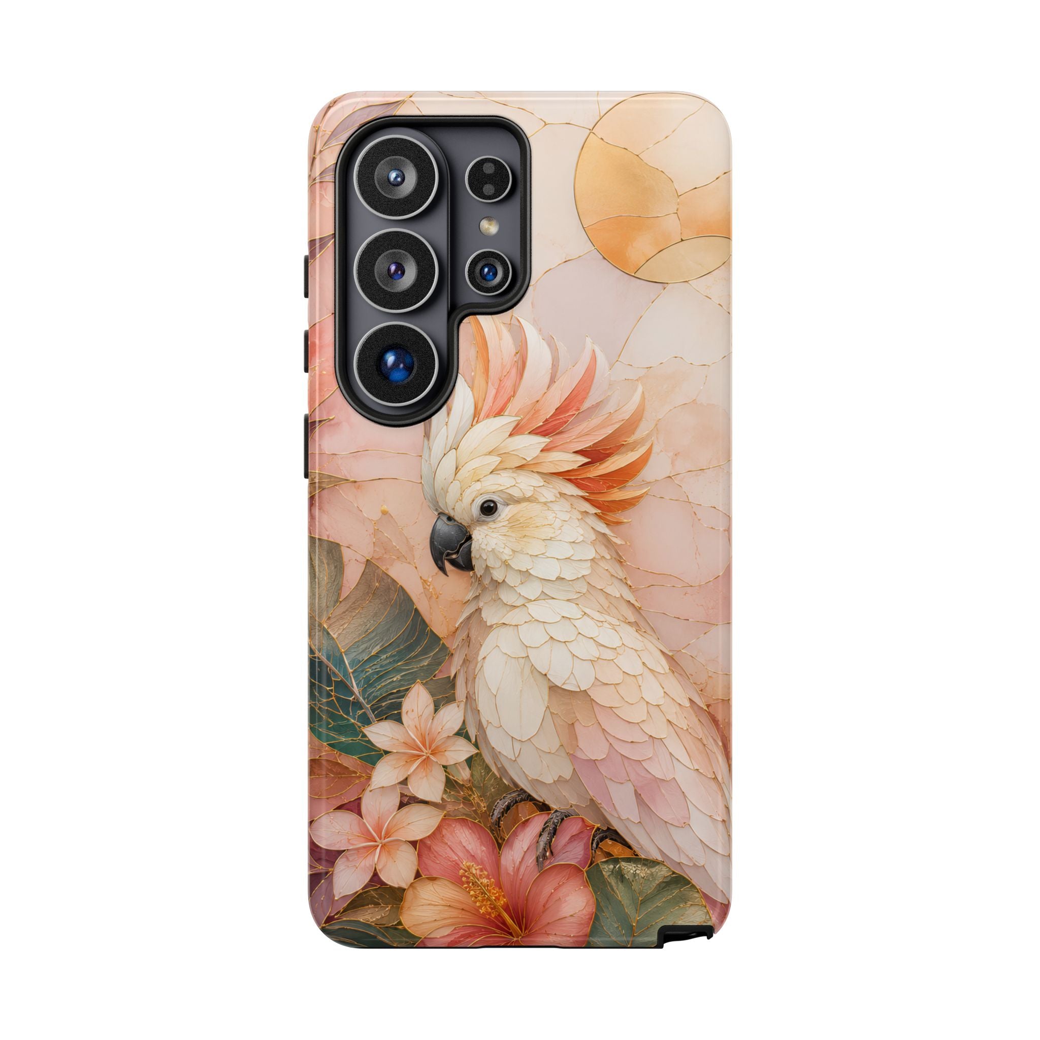 Cockatoo Samsung Galaxy Phone Case | Tropical Bird Phone Case