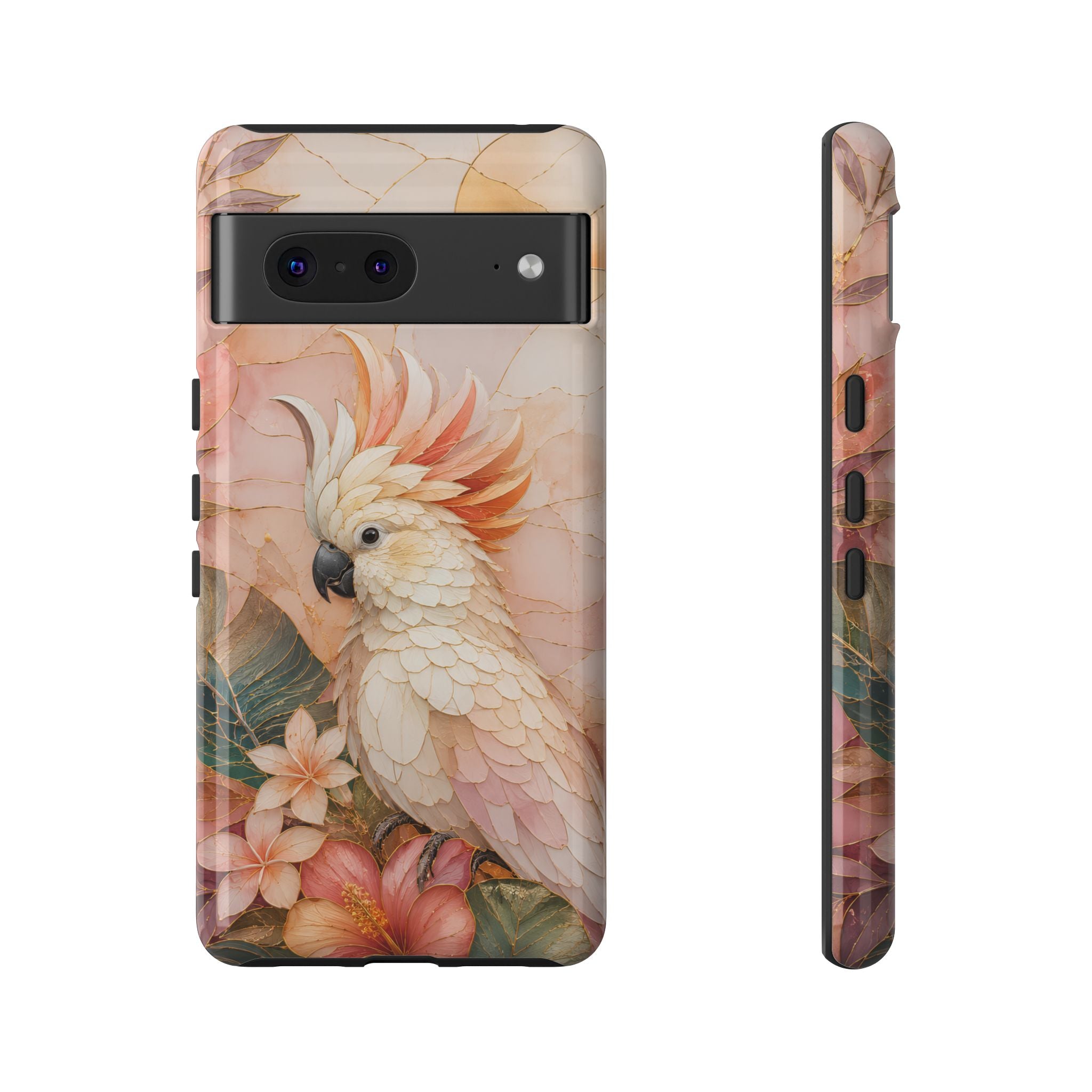 Cockatoo Google Pixel Phone Case | Tropical Bird Phone Case