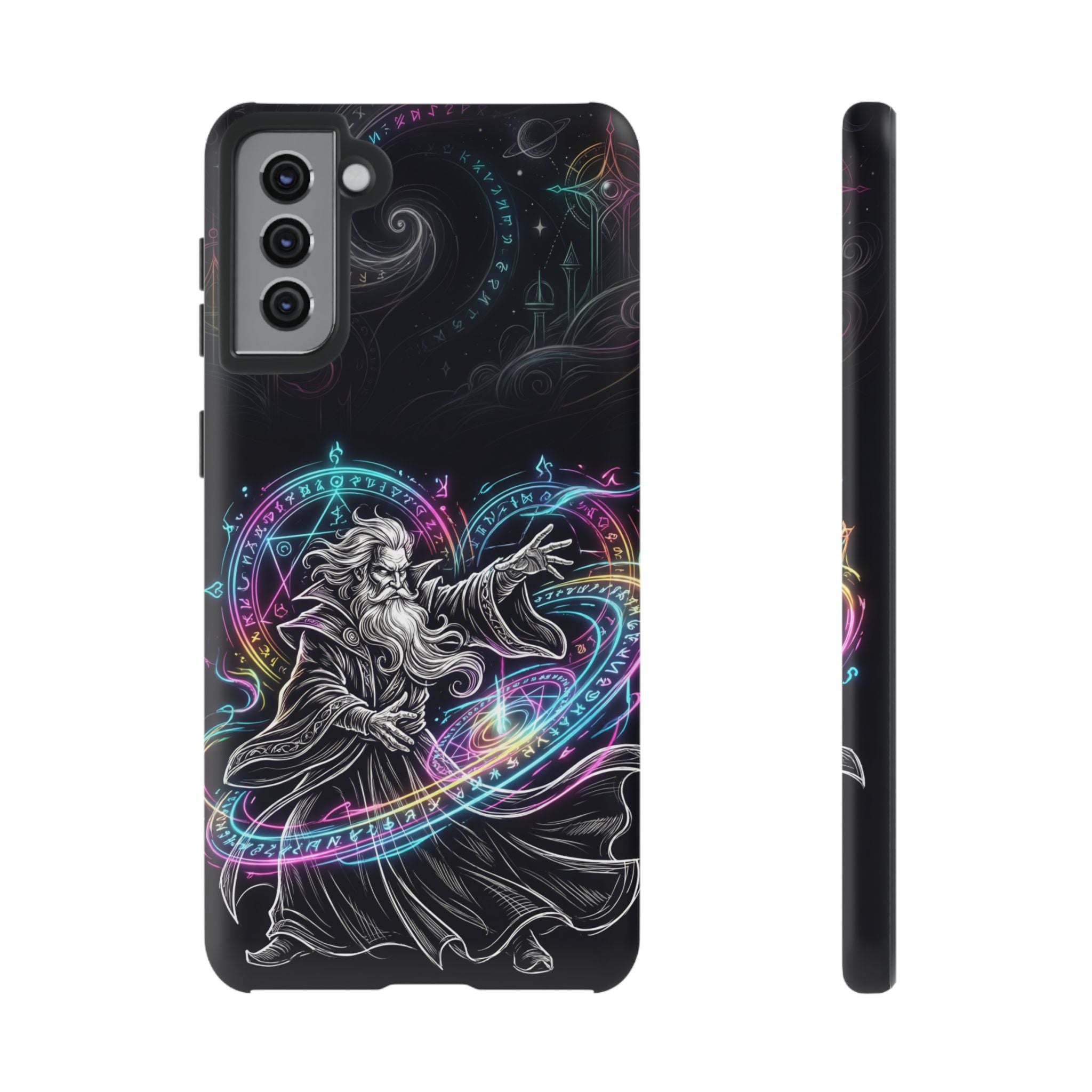 Neon Spell Art Wizard Magic Samsung Galaxy Phone Case