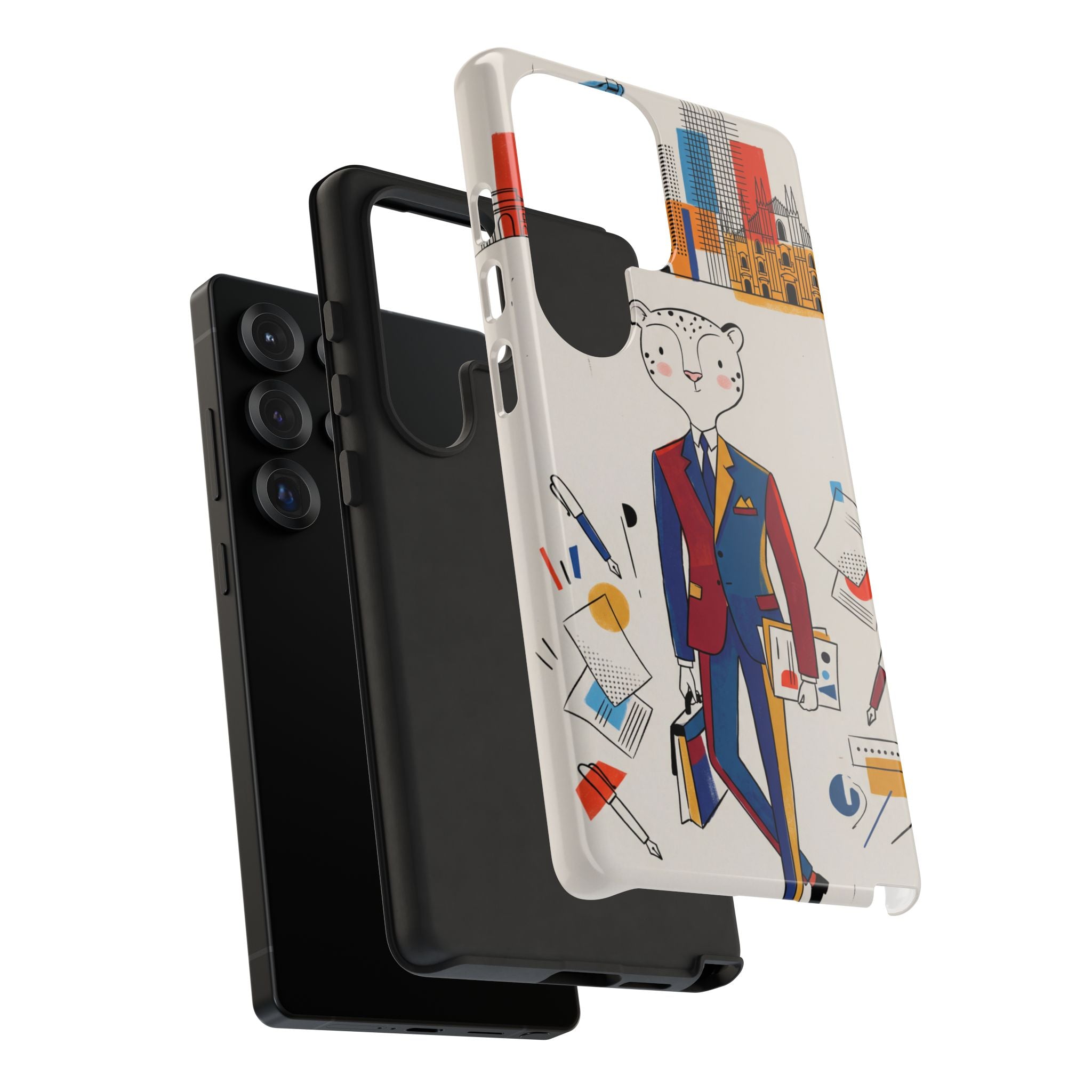 Leopard Executive Samsung Galaxy Phone Case