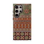 Batik Floral Protective Samsung Galaxy Case