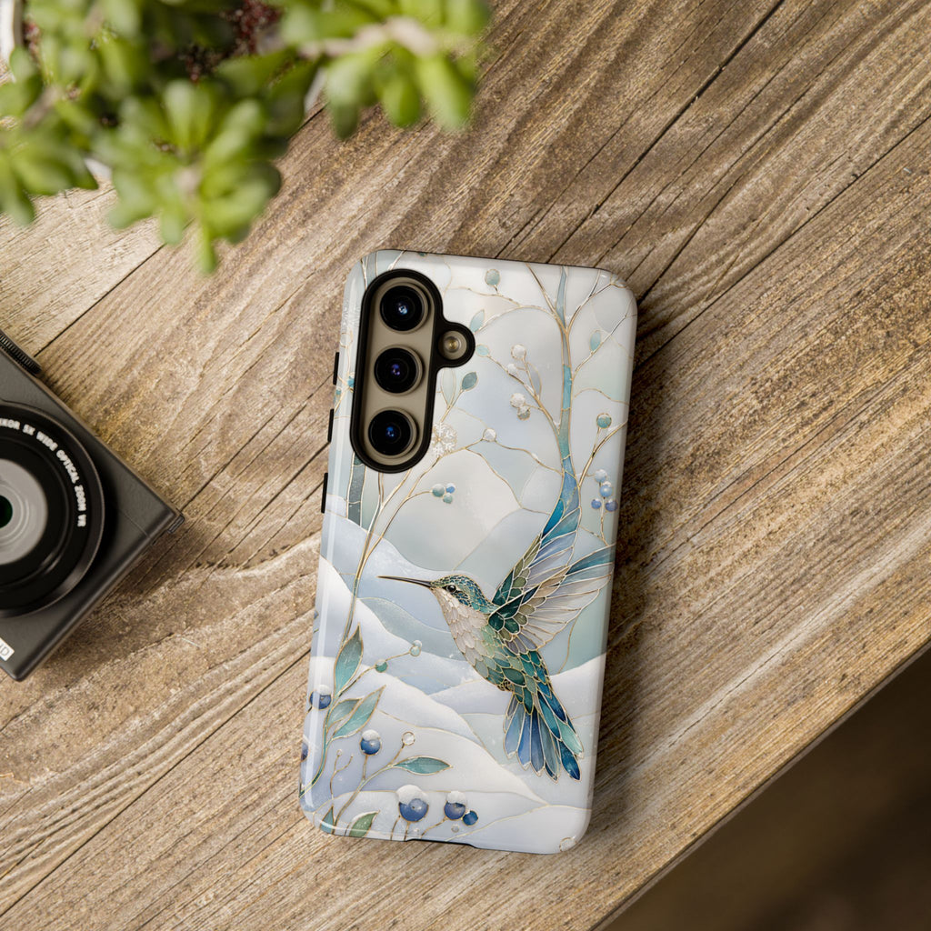 Hummingbird Samsung Galaxy Phone Case | Winter Bird iPhone Case