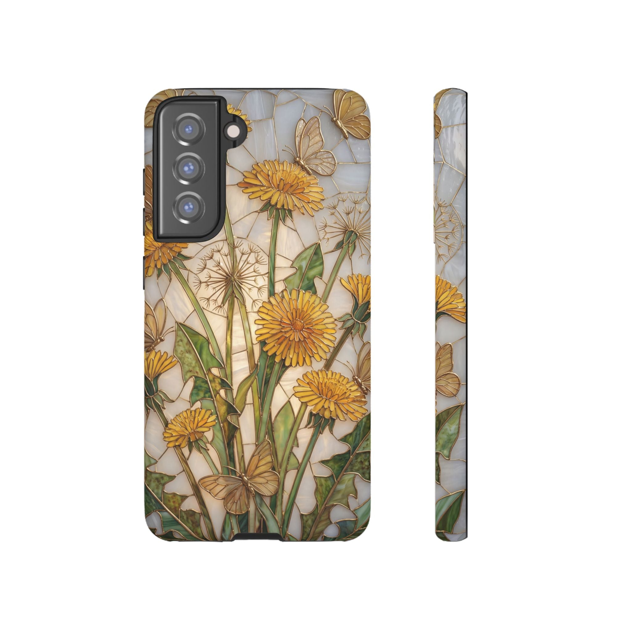 Dandelion Bouquet Tough Samsung Galaxy Case — Floral Botanical Protective Cover