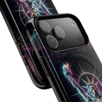 Neon Statue of Liberty Tough MagSafe iPhone Case