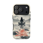Zen Yoga Meditation Lotus iPhone Case