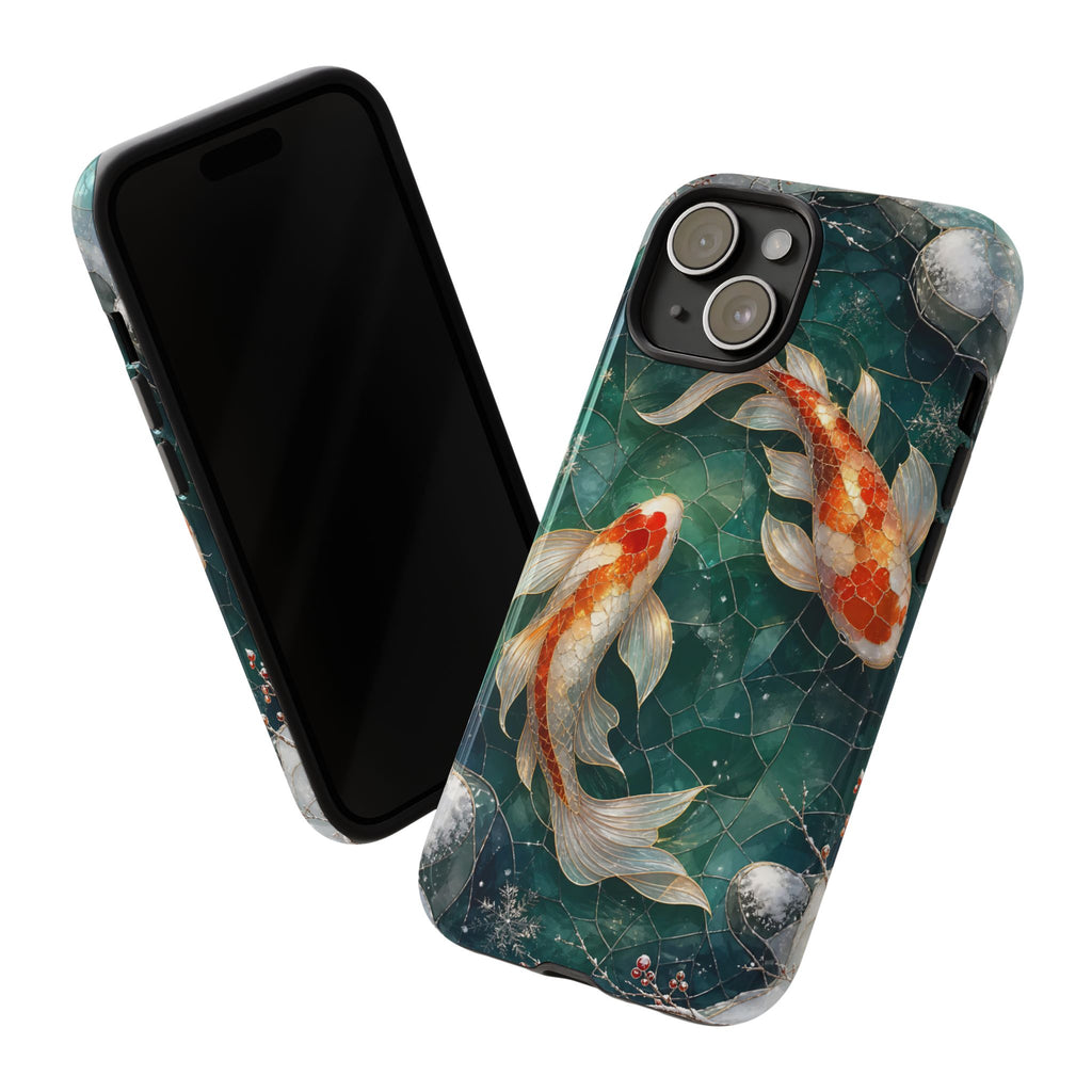 Koi Fish iPhone Case | Japanese Pond iPhone Case