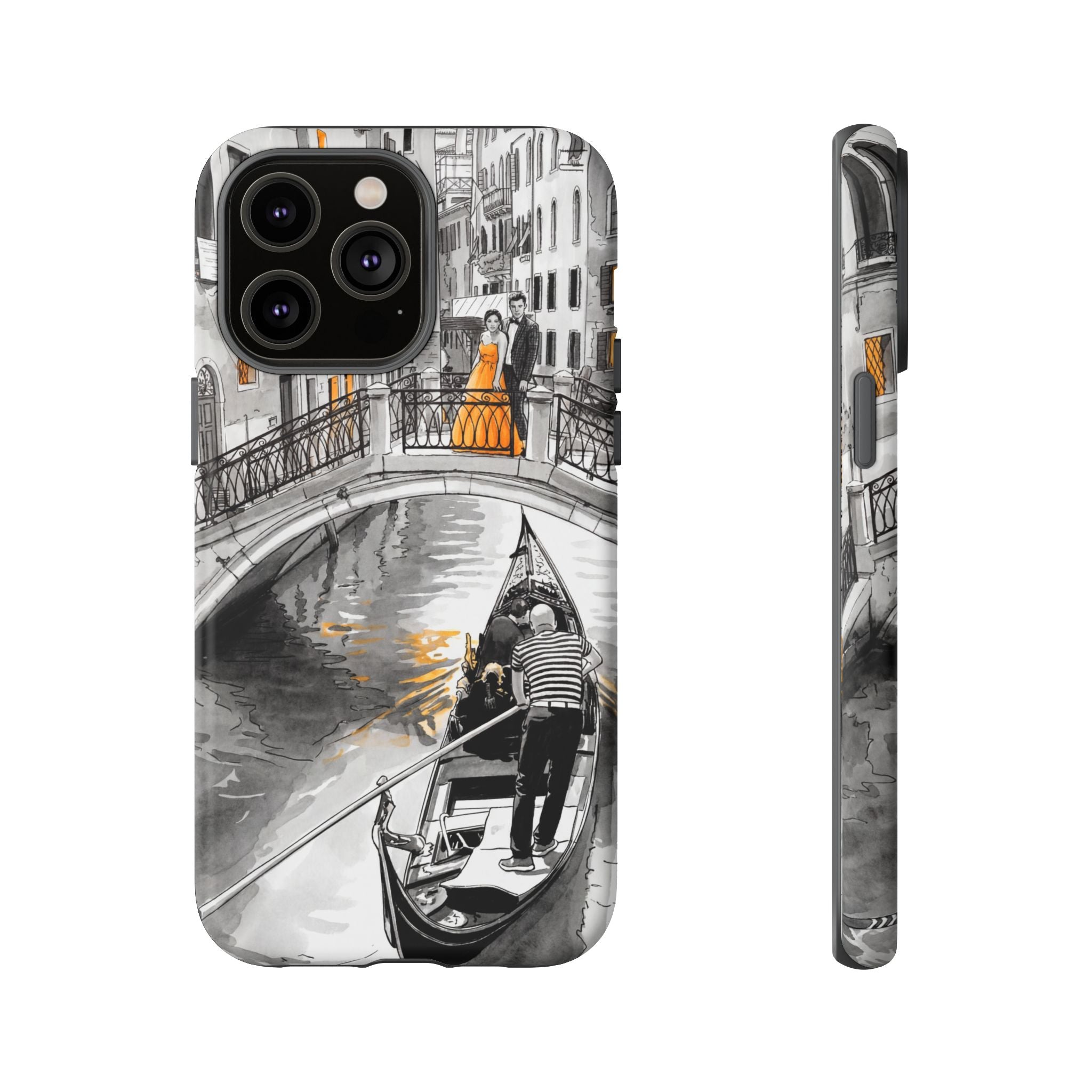 Venice Gondola iPhone Case | Romantic Canal Scene Protective Case