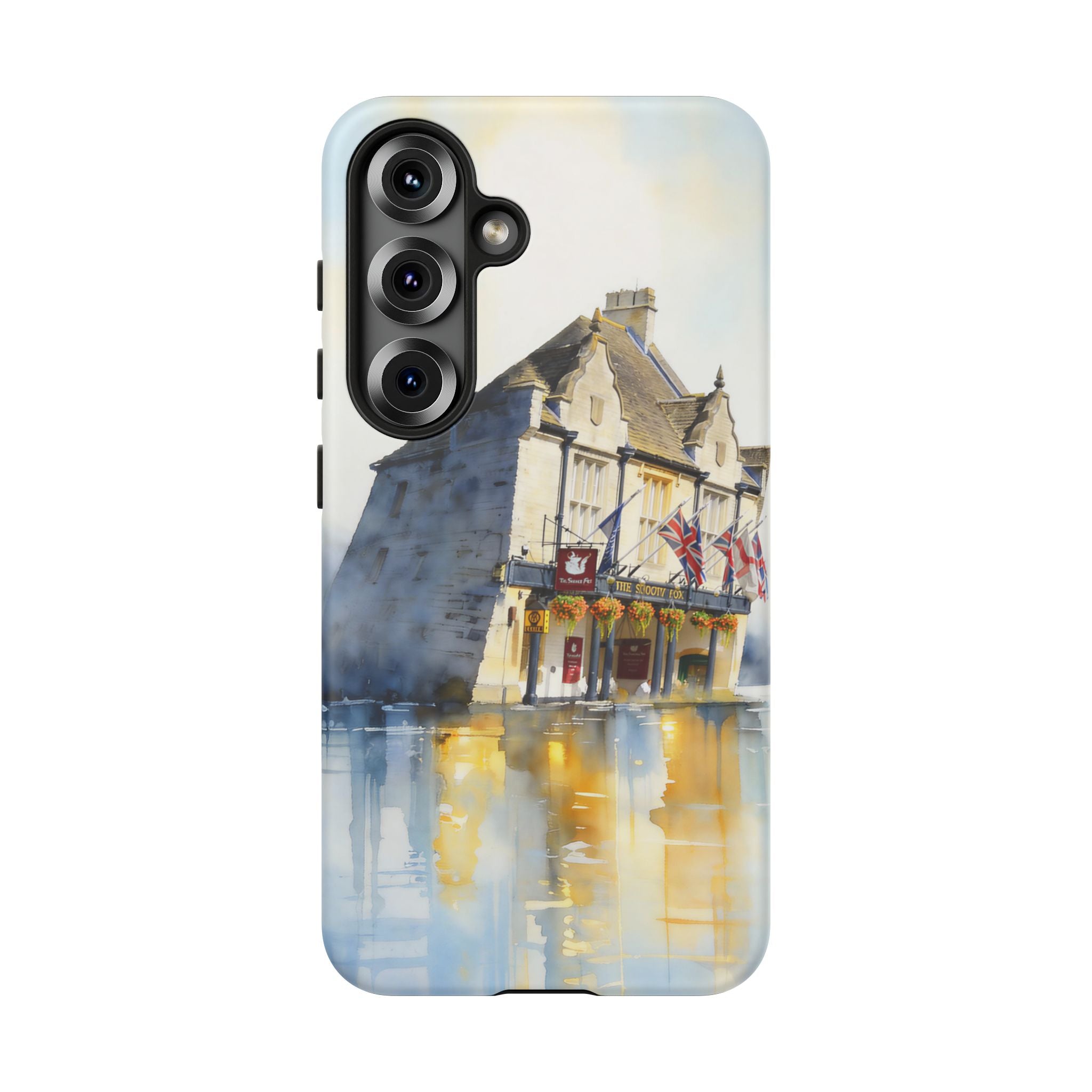 English Village Hotel Aesthetic Samsung Galaxy Phone Case