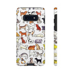 Dog Pattern Samsung Galaxy Case | Cute Colourful Dogs