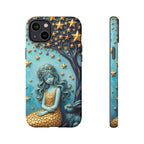 Dreamy Maiden & Star Tree iPhone Case