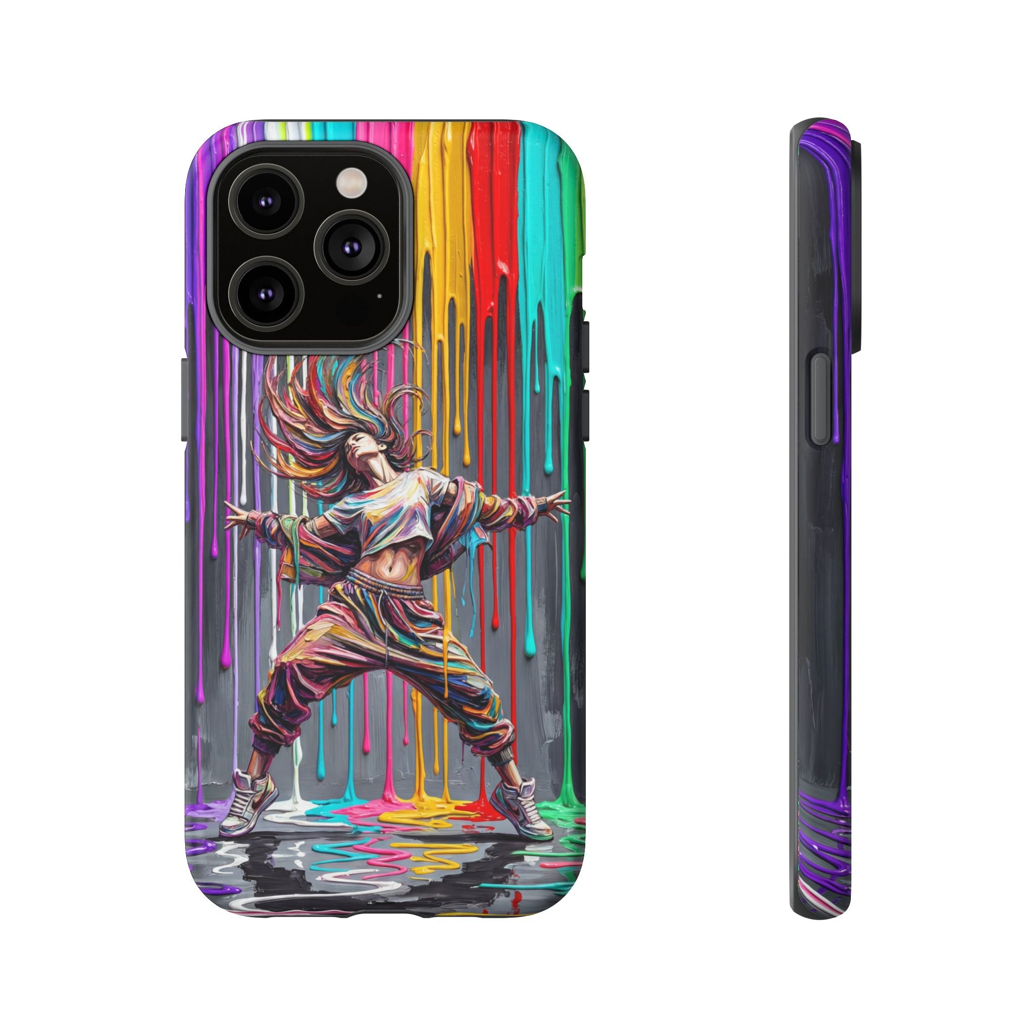 iPhone Case | Colorful Street Dance Drip Design