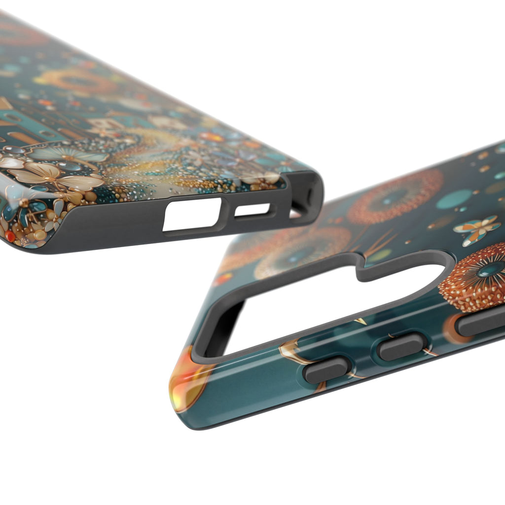 Whimsical Night Village Samsung Galaxy Case