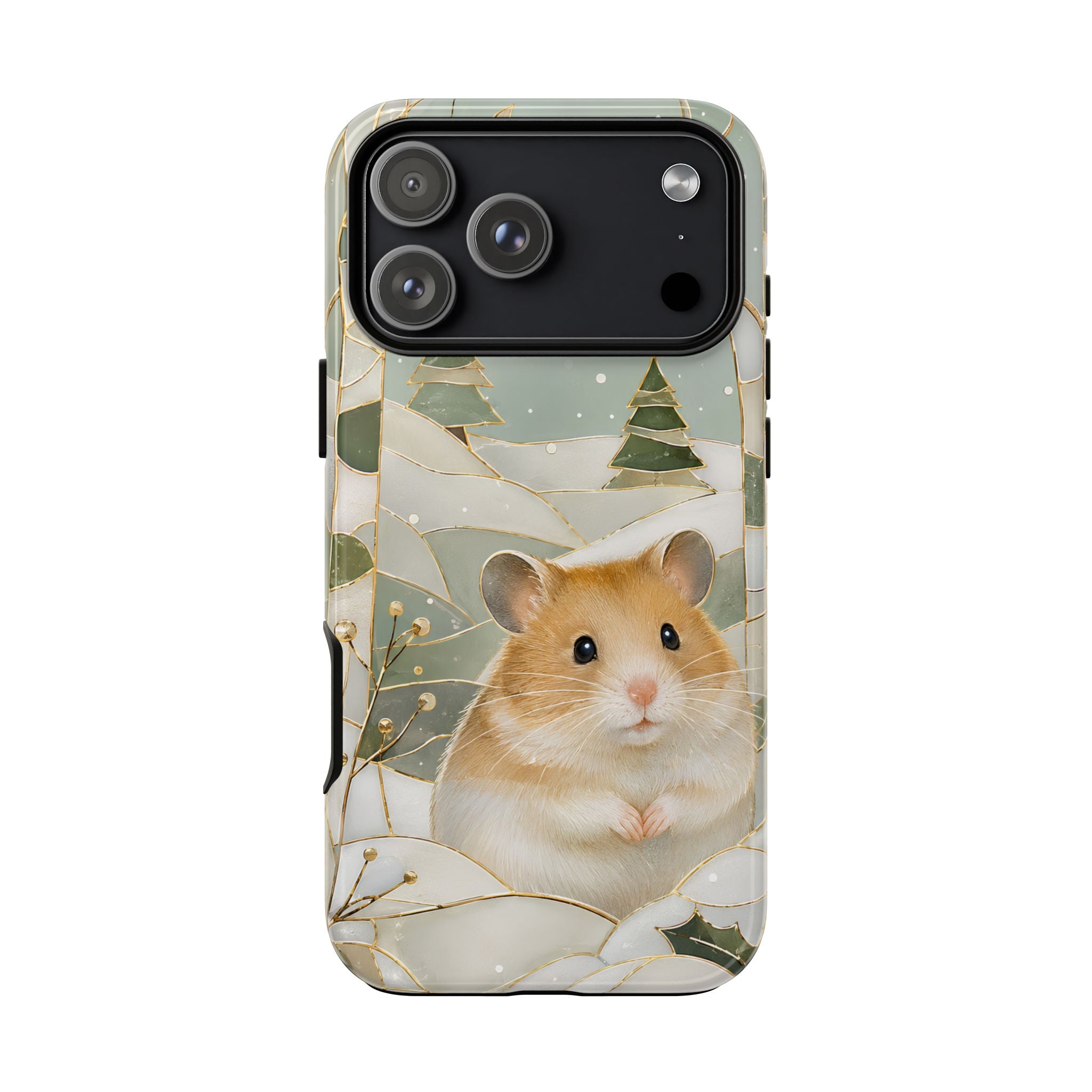 Hamster iPhone Case | Winter Hamster iPhone Case