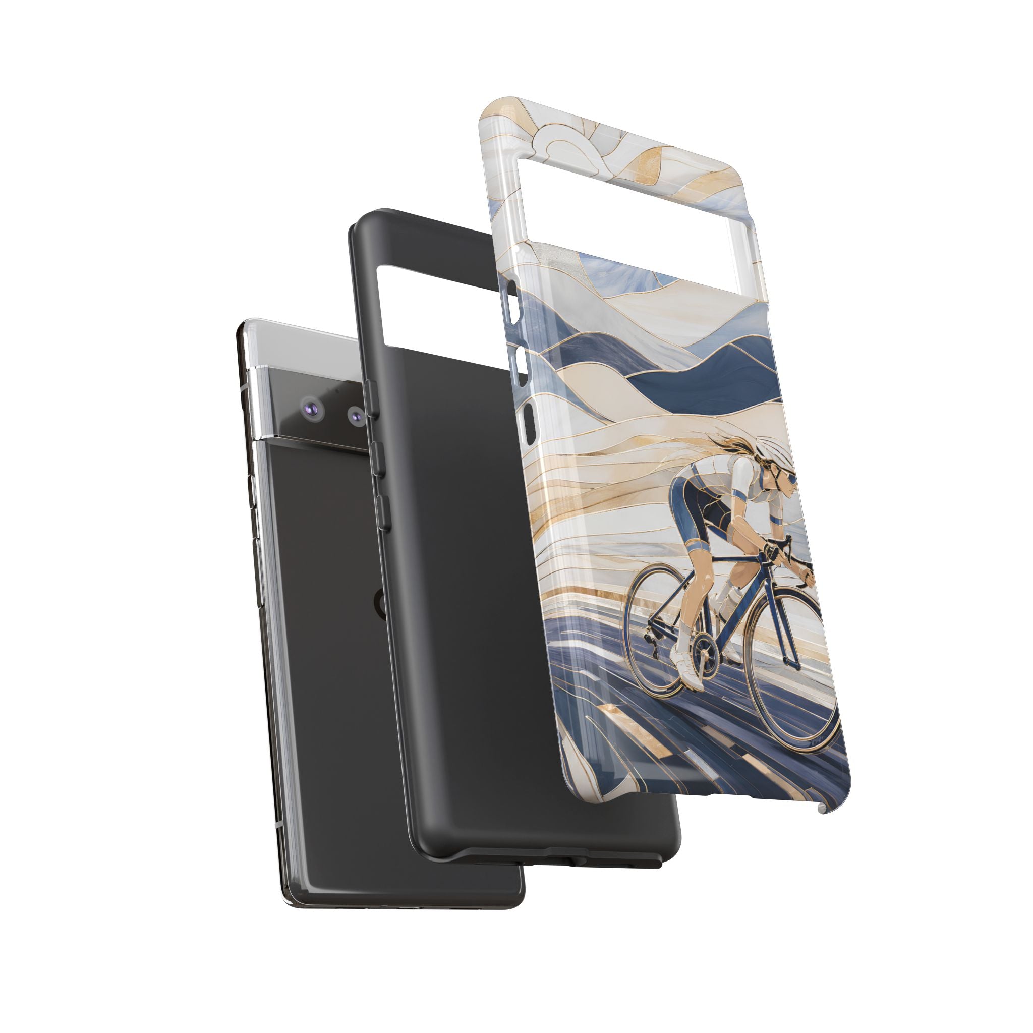 Cycling Google Pixel Phone Case | Road Bike Art Cover