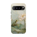 Lotus Frog Google Pixel Phone Case | Water Lily Phone Case