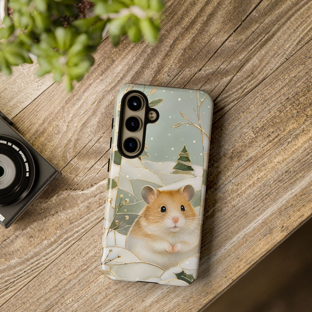 Hamster Samsung Galaxy Phone Case | Winter Hamster Phone Case