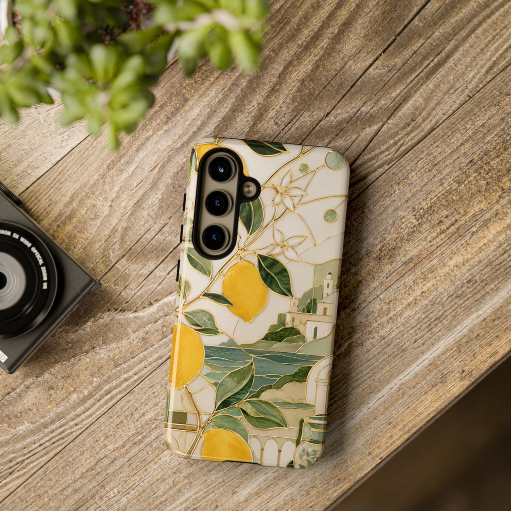 Italian Lemon Samsung Galaxy Phone Case | Amalfi Coast Phone Case