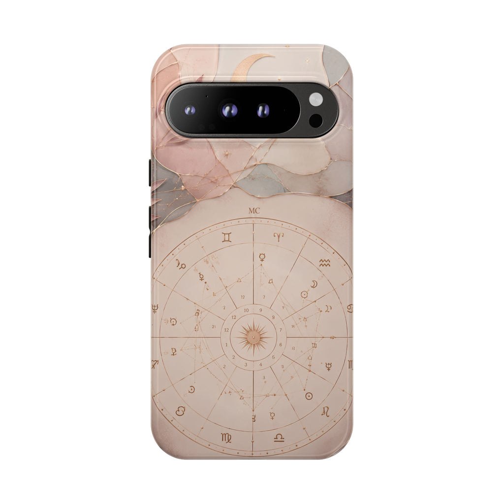 Zodiac Wheel Google Pixel Phone Case | Astrological Constellation Phone Case