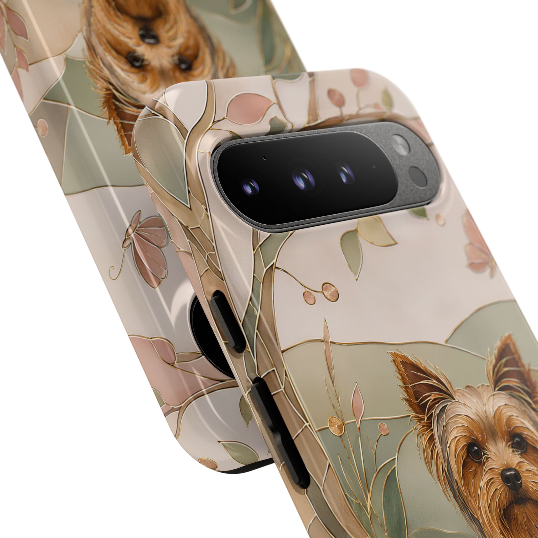 Yorkie Google Pixel Phone Case | Yorkshire Terrier Art Cover