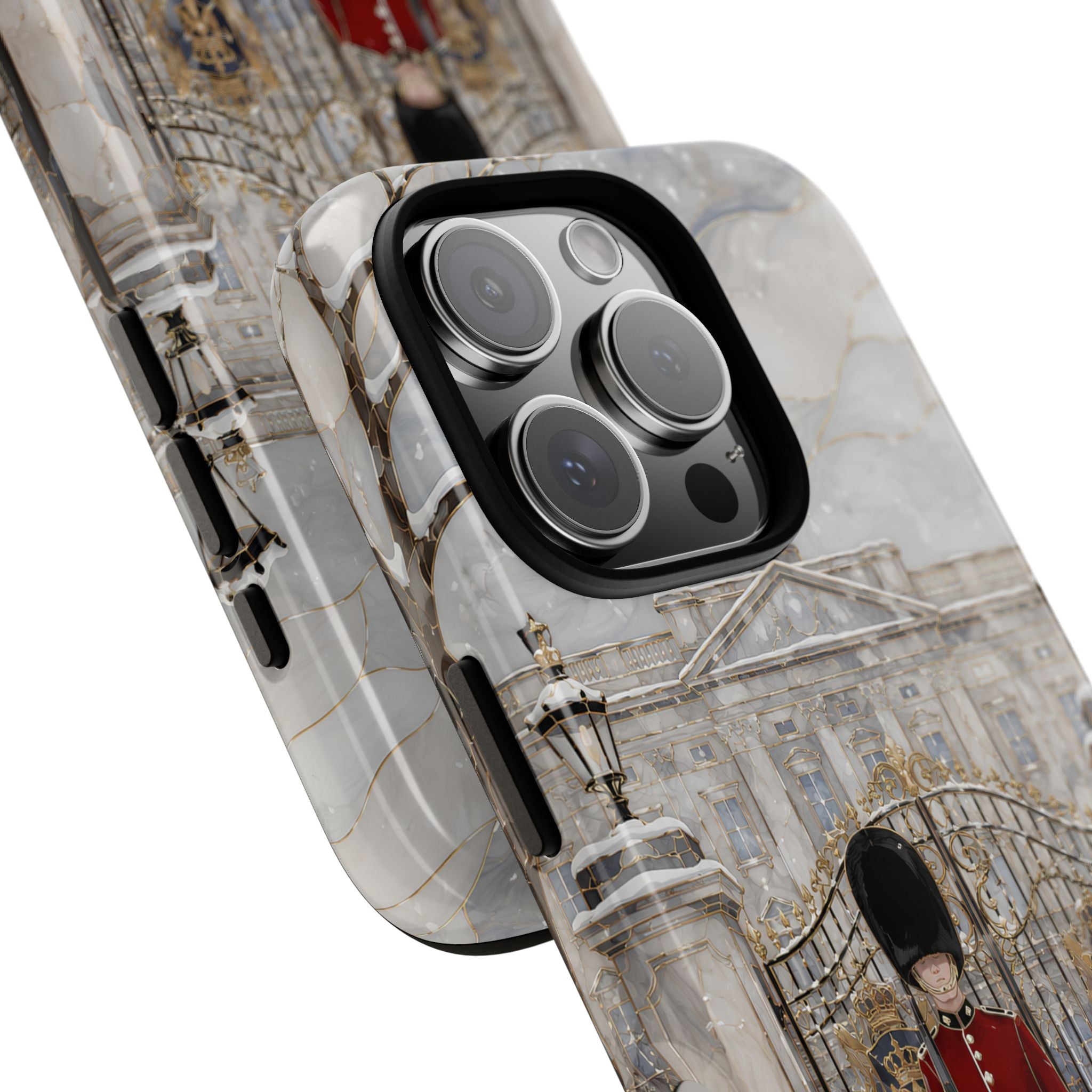 London Guard iPhone Case | Winter Palace Scene iPhone Case