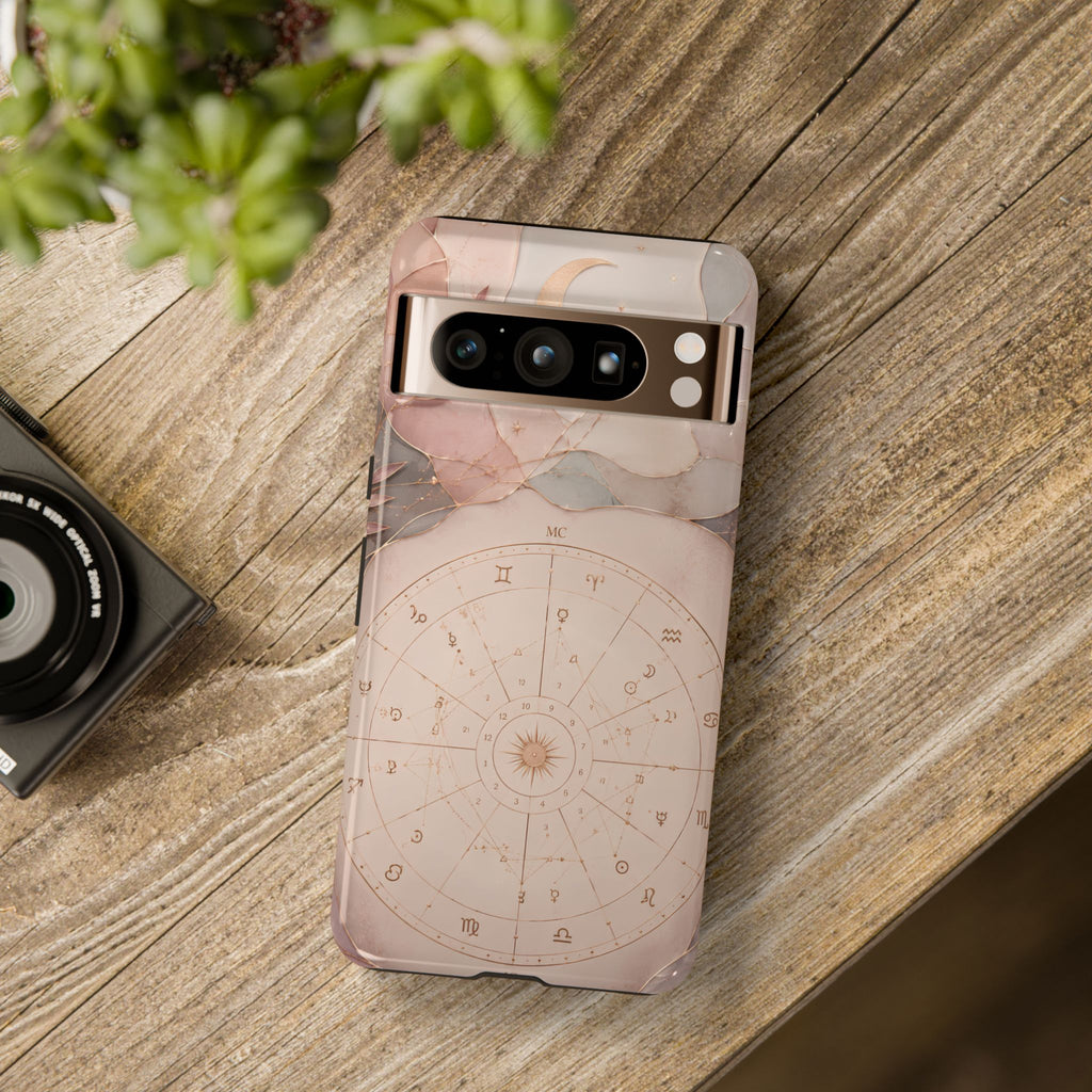 Zodiac Wheel Google Pixel Phone Case | Astrological Constellation Phone Case