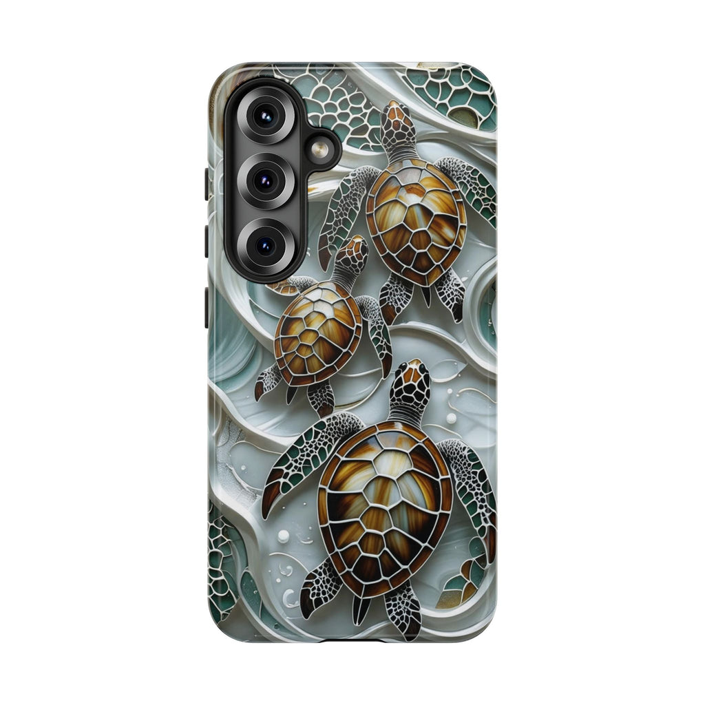 Sea Turtle Samsung Galaxy Case — Ocean Waves Protective Cover