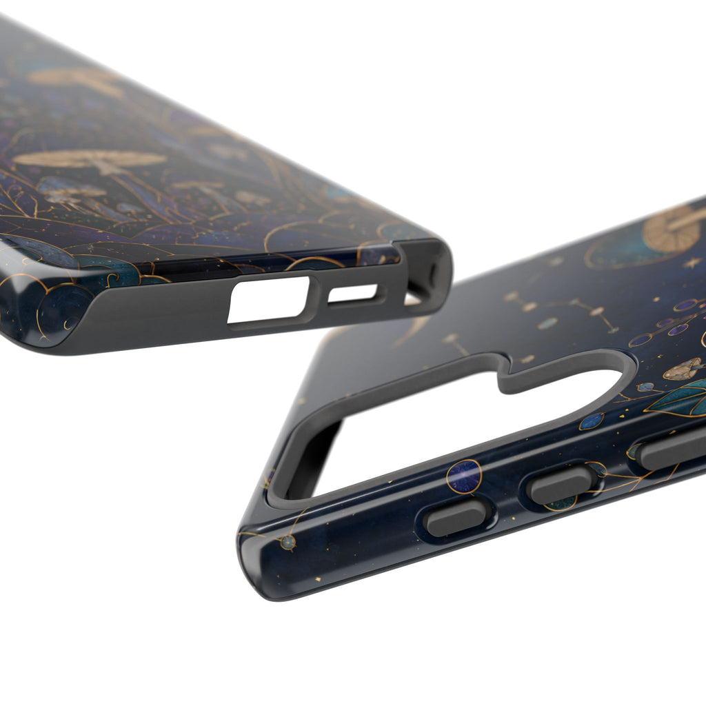 Mushroom Samsung Galaxy Phone Case | Midnight Forest Phone Case