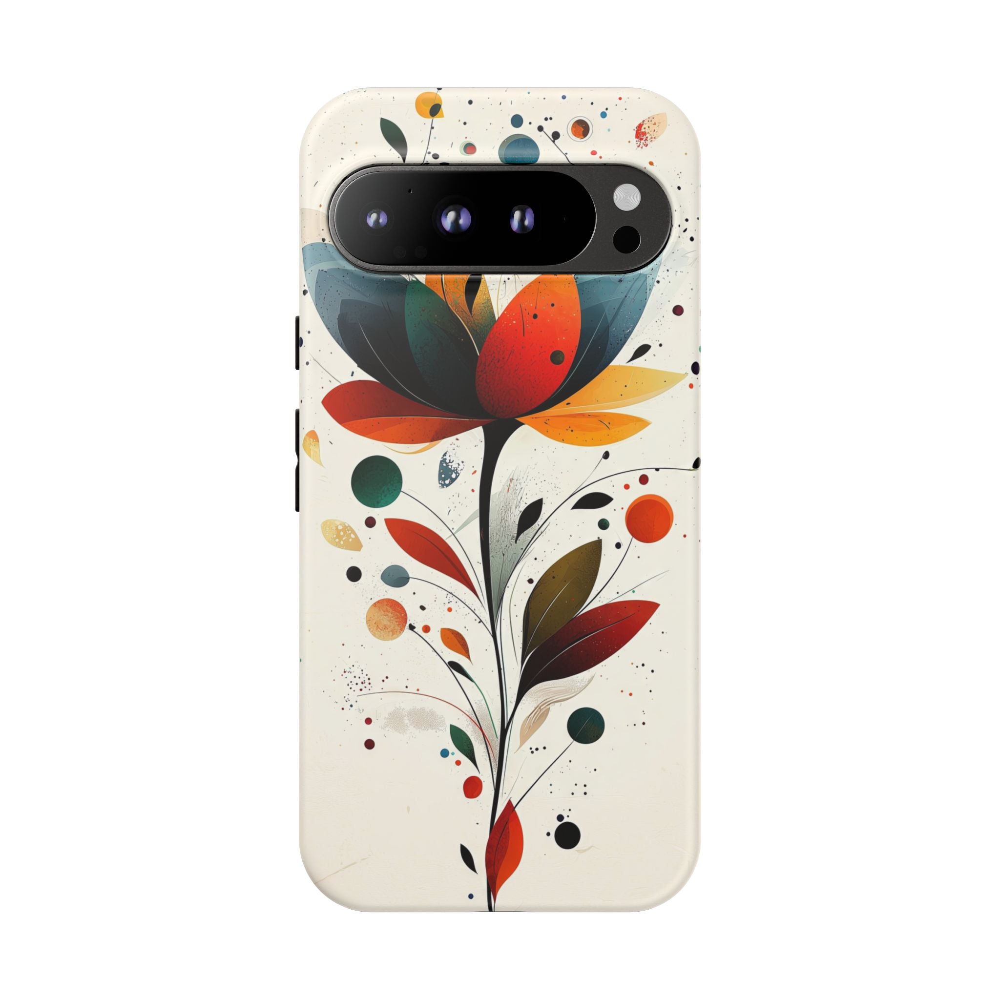 Floral Abstract Google Pixel Case | Colourful Botanical Art