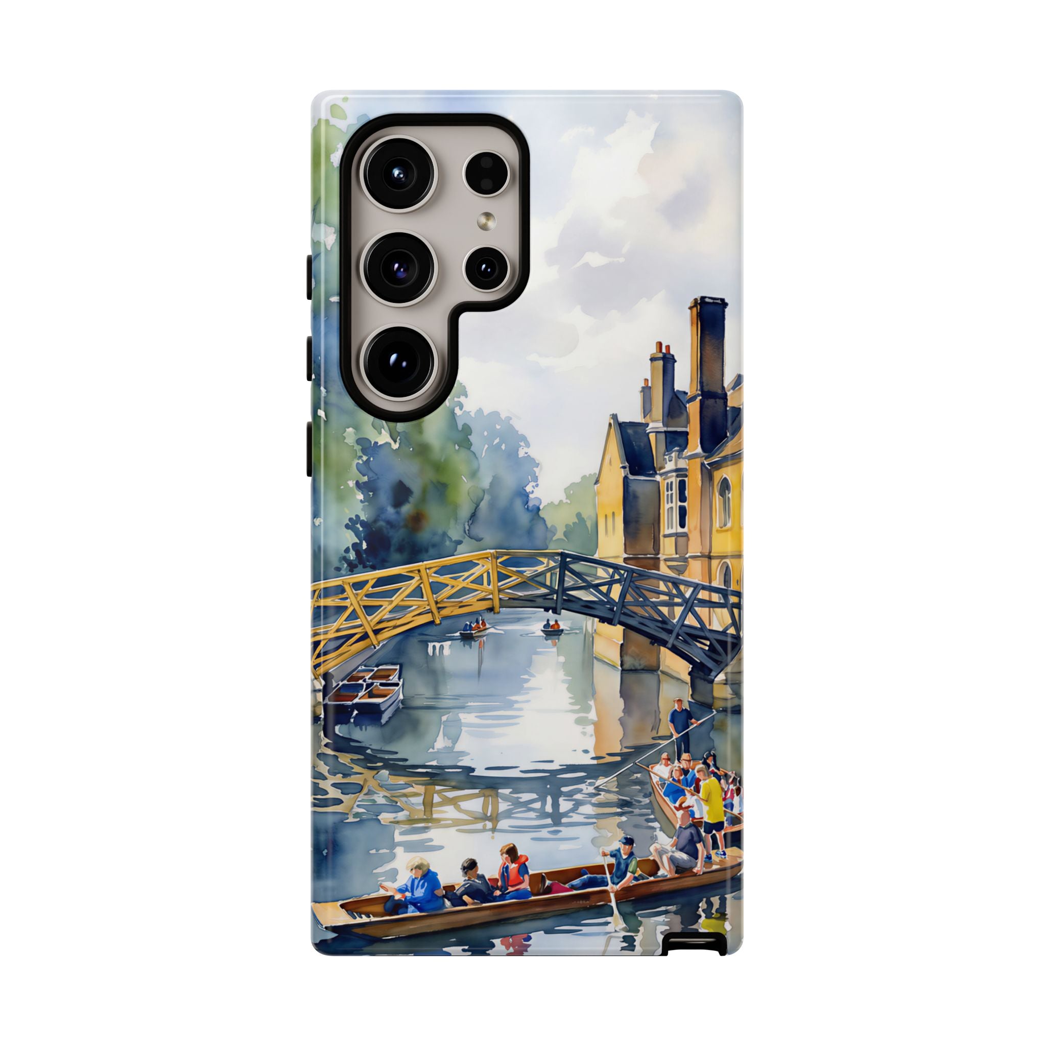 British Heritage Samsung Galaxy Phone Case | Cambridge Mathematical Bridge