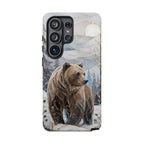 Grizzly Bear Samsung Galaxy Phone Case | Winter Wildlife Phone Case