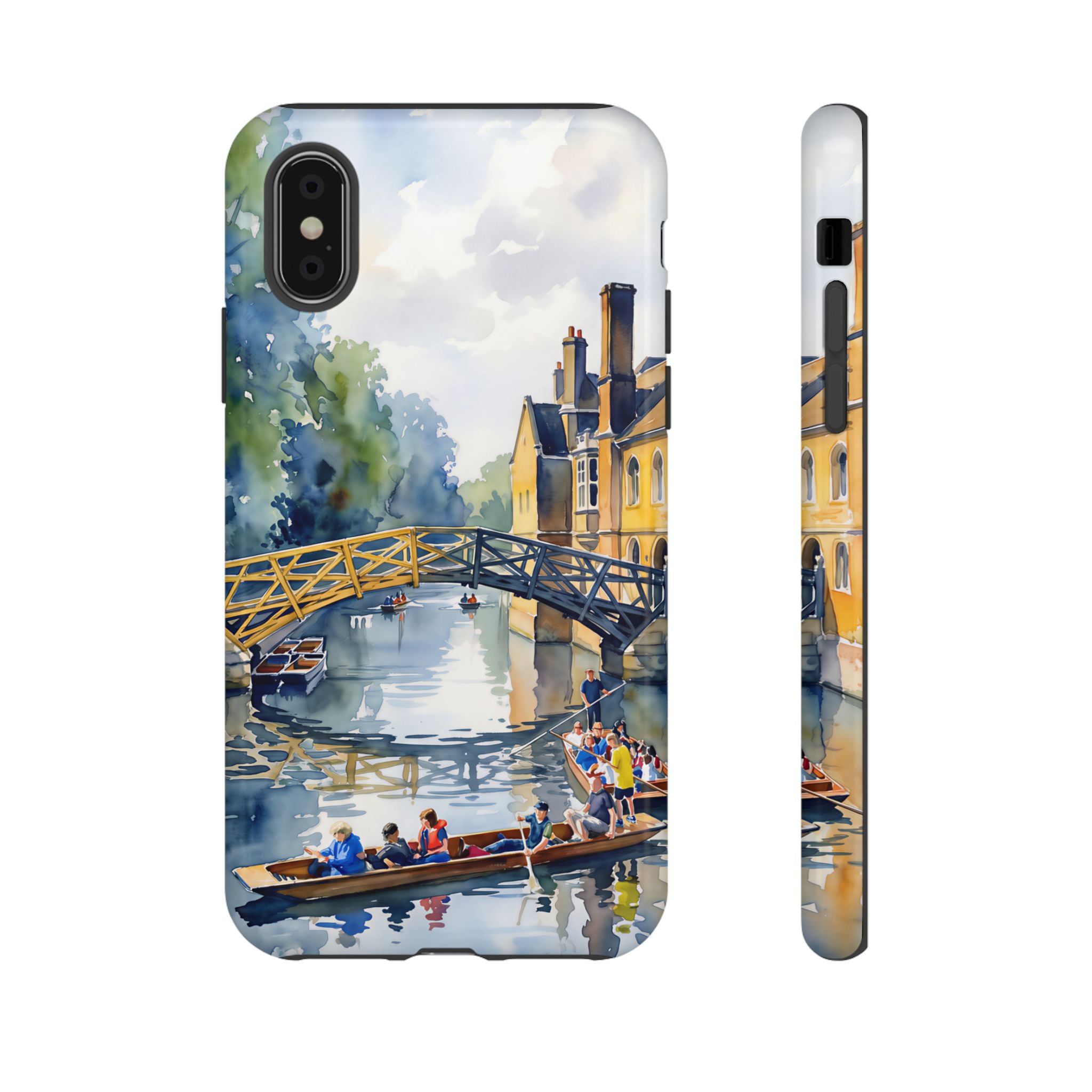 British Heritage iPhone Case | Cambridge Mathematical Bridge