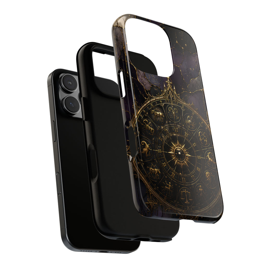 Astrology Wheel iPhone Case | Vintage Zodiac iPhone Case