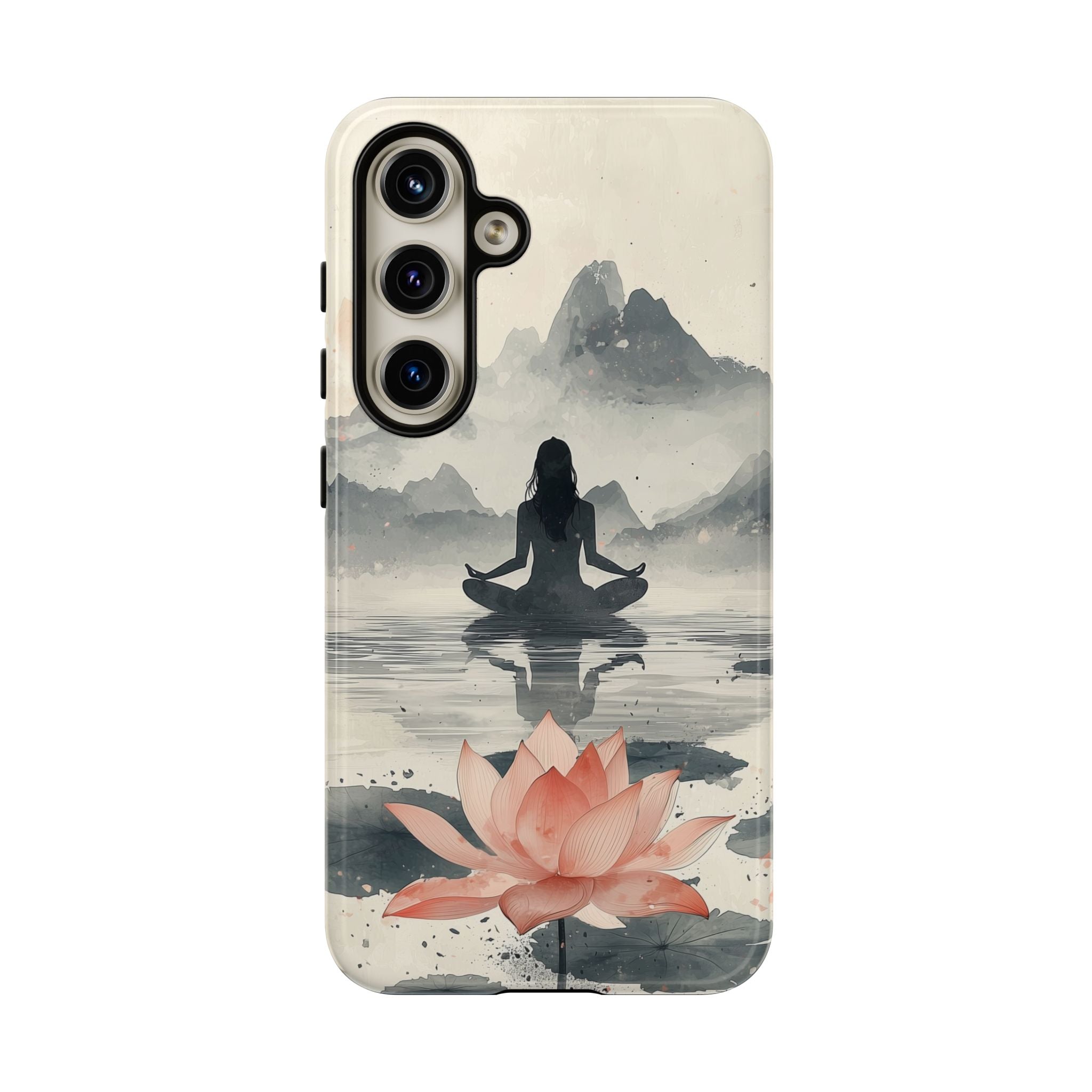 Zen Yoga Meditation Lotus Samsung Galaxy Phone Case