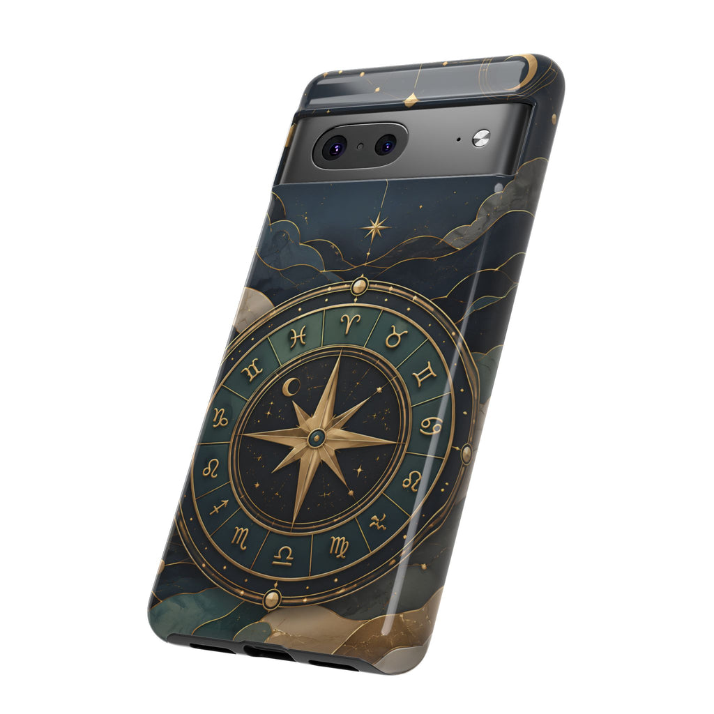 Celestial Compass Google Pixel Phone Case | Zodiac Phone Case