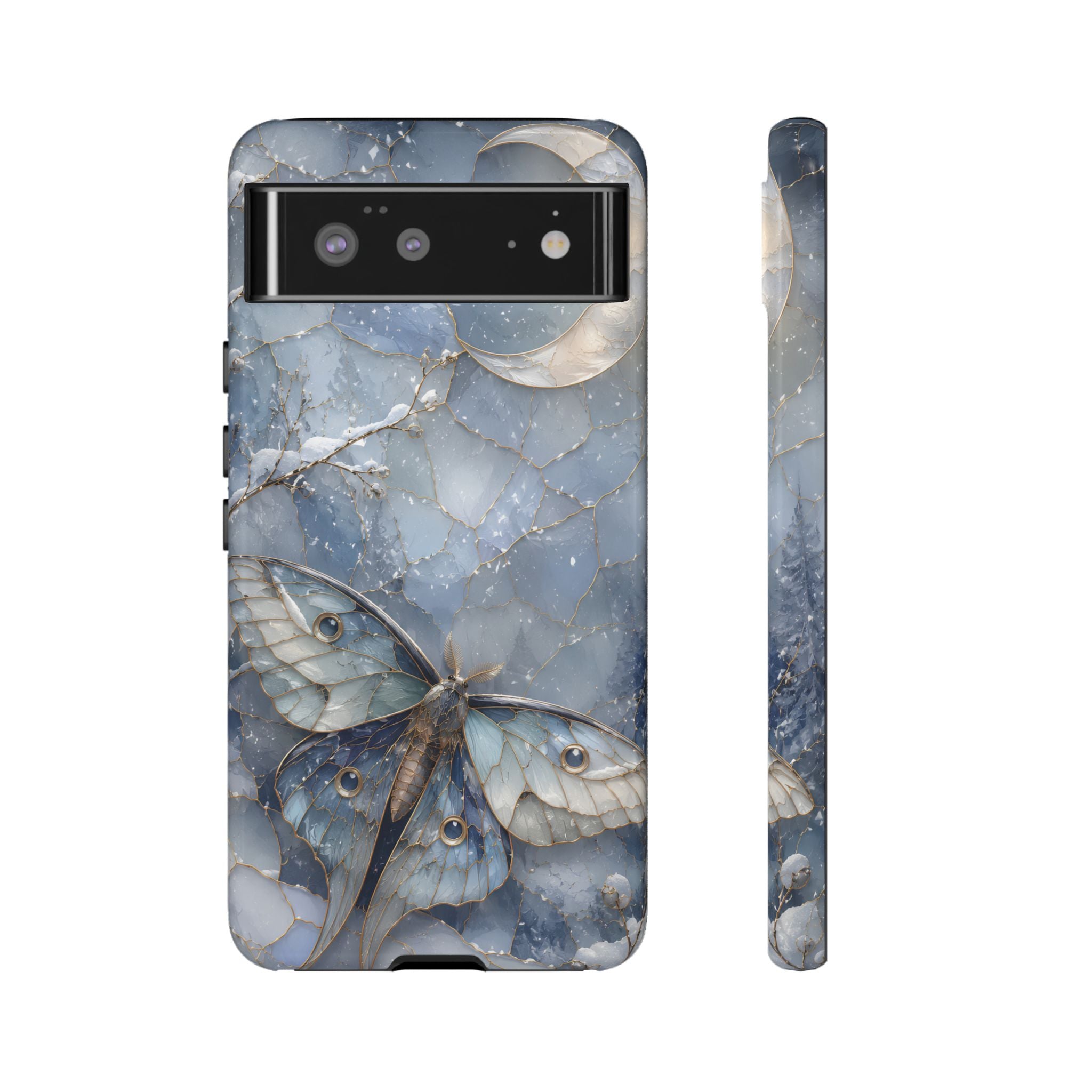 Copy of Copy of Luna Moth Phone Case, Celestial Butterfly iPhone Case, Moonlit Nature Cover, Cottagecore Protective Case Gift