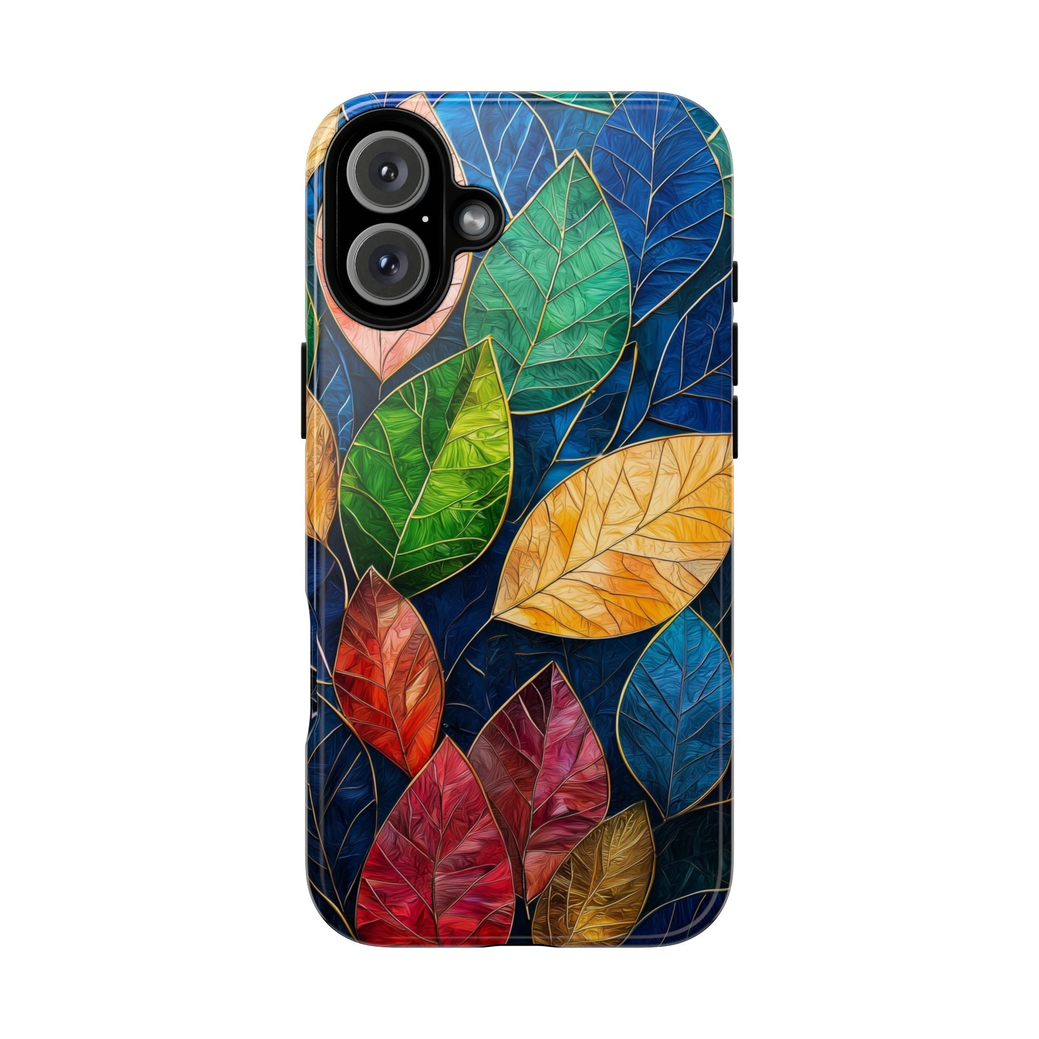 Colourful Autumn Leaves iPhone Case