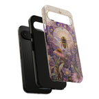Honey Bee Google Pixel Phone Case | Botanical Bee Phone Case
