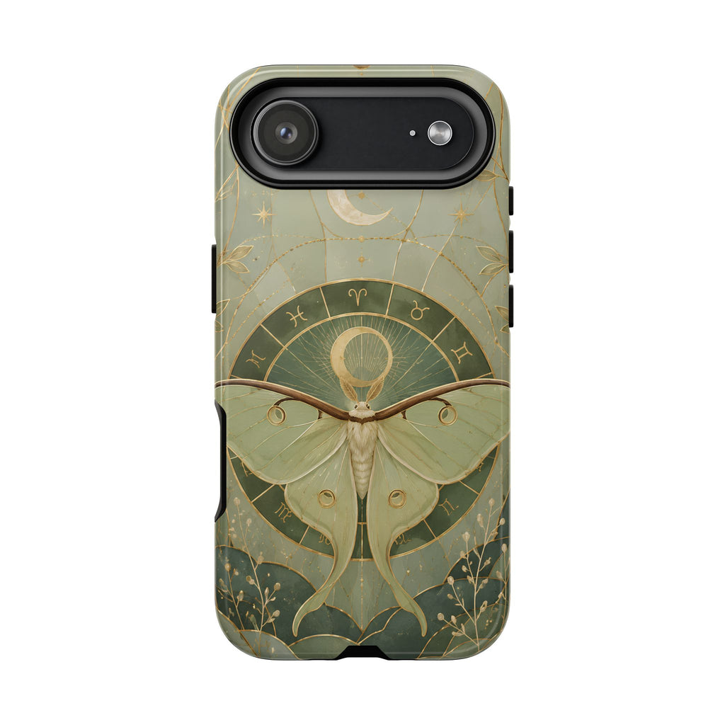 Luna Moth iPhone Case | Celestial Moth iPhone Case