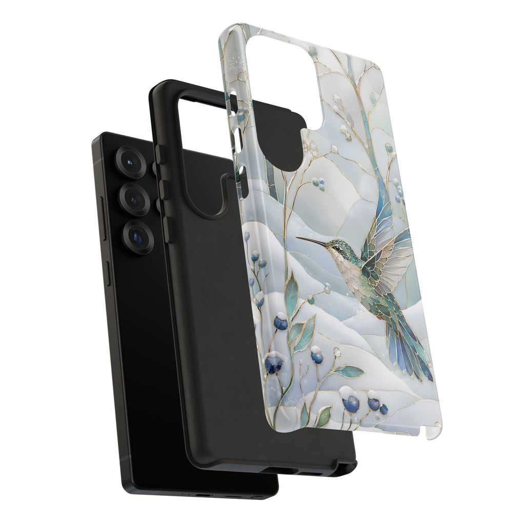 Hummingbird Samsung Galaxy Phone Case | Winter Bird iPhone Case