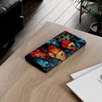 Fish Mosaic Tough Samsung Galaxy Case — Colourful Artistic Fish Pattern